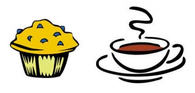 Coffee Cup and Muffin